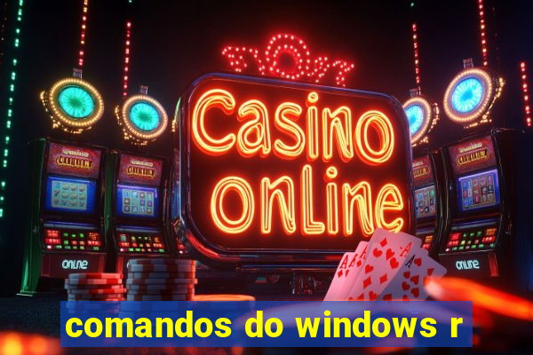 comandos do windows r